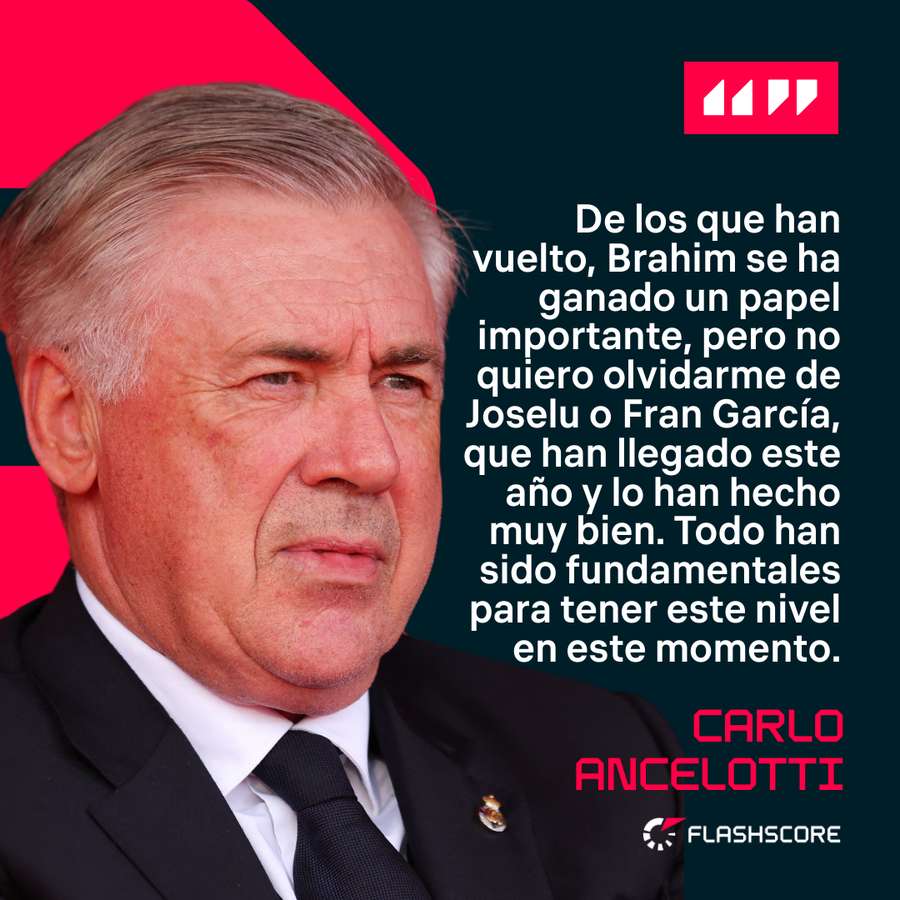 Ancelotti, sobre el Granada-Real Madrid