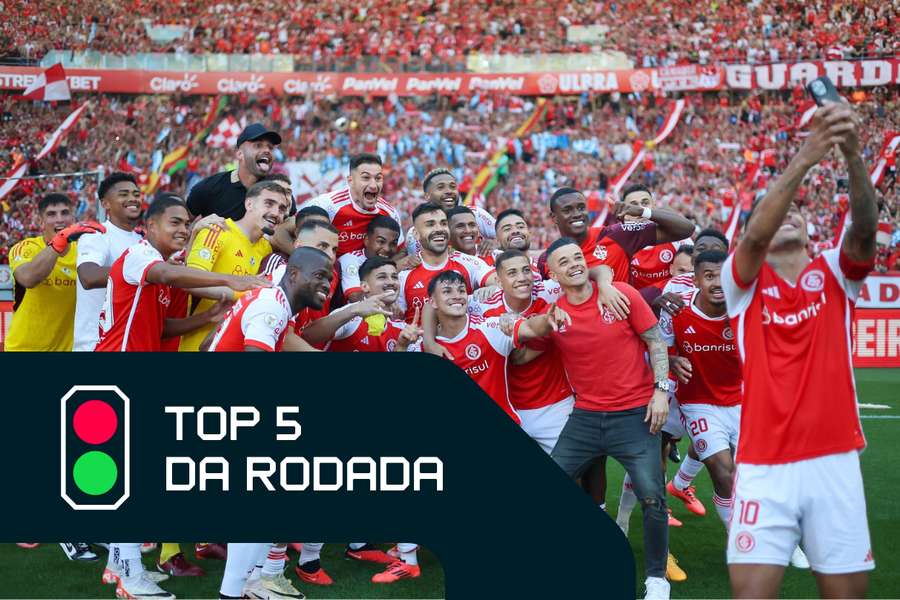 Teve de selfie colorada a amarelo relâmpago na 30ª rodada do Brasileirão