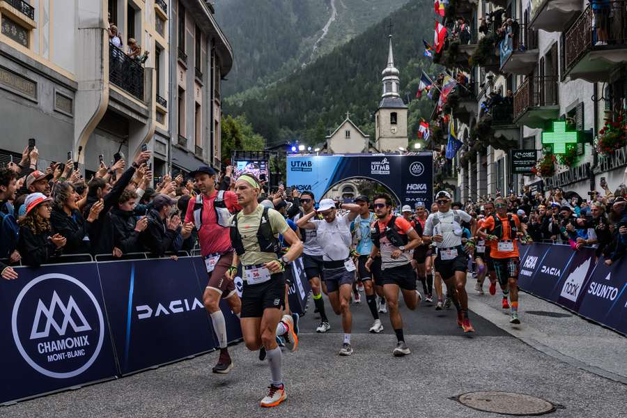 Los corredores salen