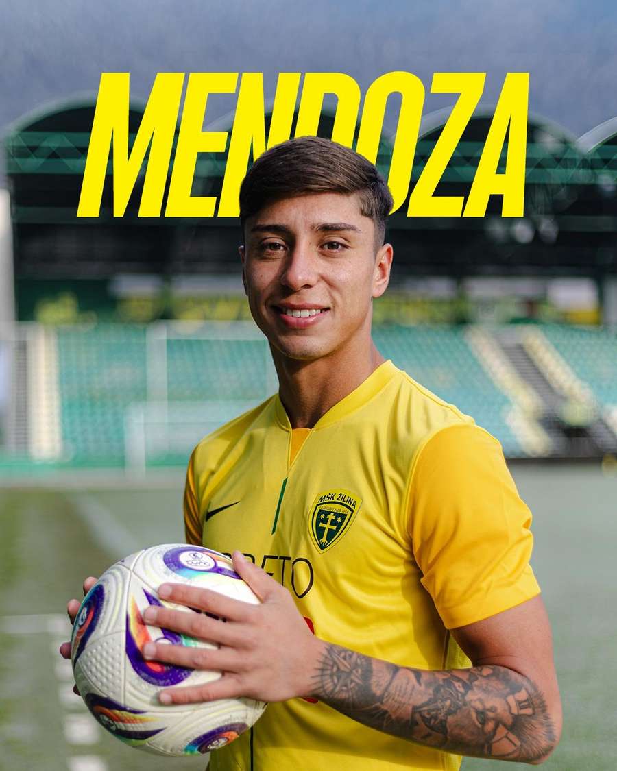 Mendoza v žilinskom drese.