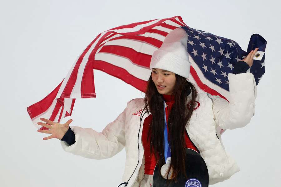 Silber statt Gold: Chloe Kim ist stolz und glücklich