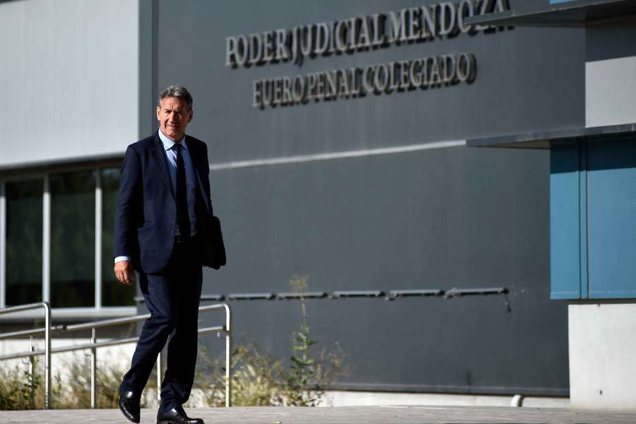 Rafael Cuneo, abogado de los deportistas.