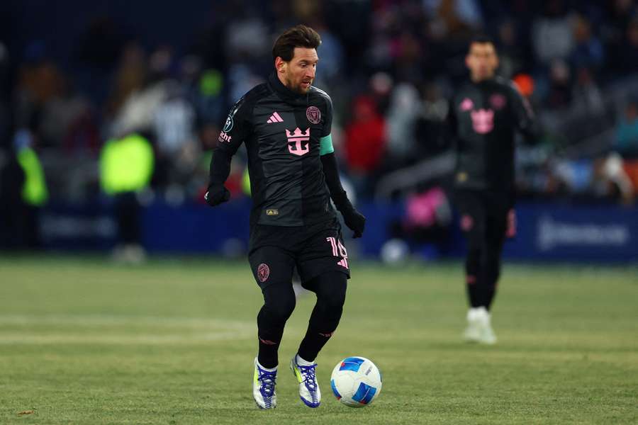 Messi, con el Inter de Miami