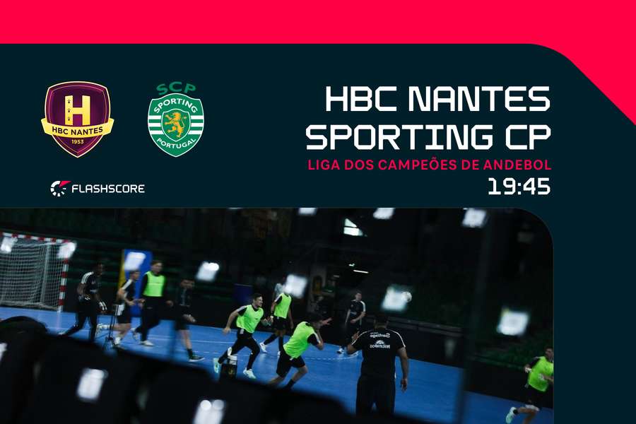 Sporting em França para a 1.ª mão dos quartos de final da Liga dos Campeões de andebol