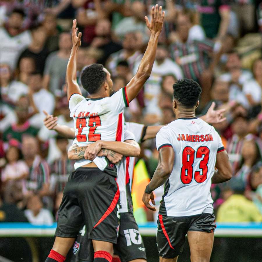 Lucas Braga fez o gol de empate do Vitória