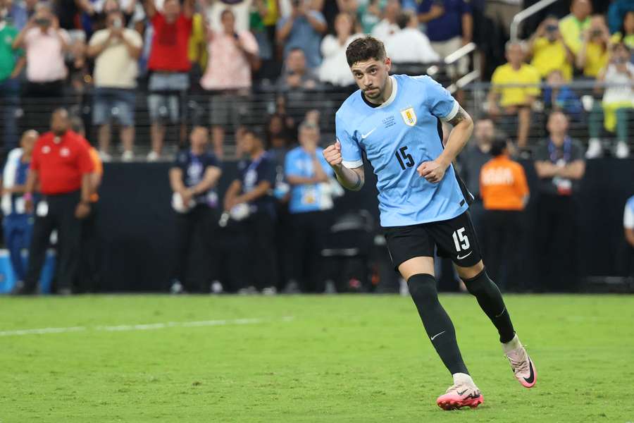 Fede Valverde sigue jugando la Copa América con Uruguay