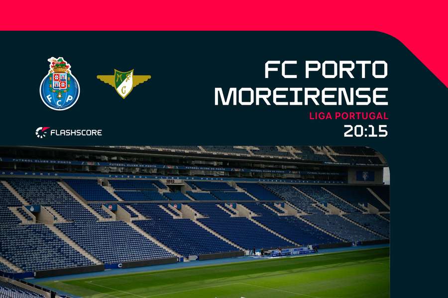FC Porto recebe o Moreirense na abertura da ronda 5 da Liga Portugal FC Porto recebe o Moreirense na abertura da ronda 5 da Liga Portugal