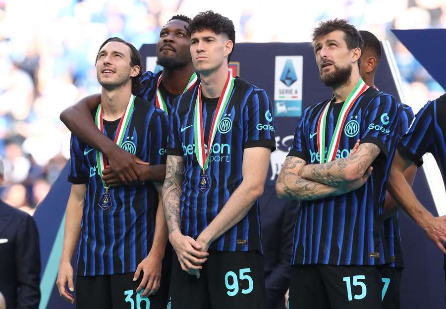 Darmian, Thuram, Bastoni e Acerbi Darmian, Thuram, Bastoni e Acerbi
