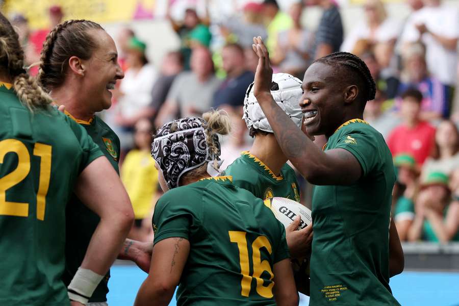 South Africa beat Brazil in their opening outing in the tournament