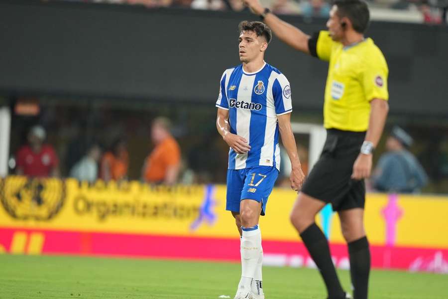 Gabri Veiga ao serviço do FC Porto