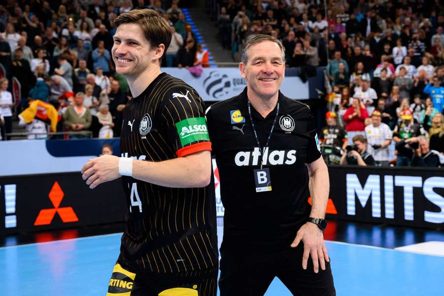 Gute Stimmung beim DHB-Team
