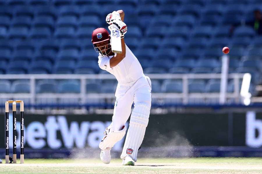 Chase in action for West Indies in 2023