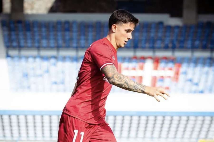 Diego Collado disputó seis partidos con el Gil Vicente