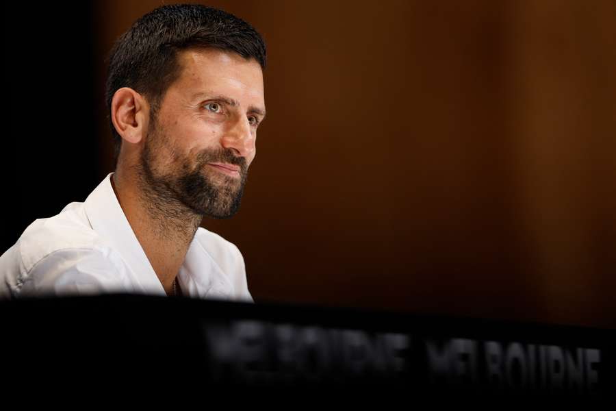 Djokovic is entering his first Grand Slam with Murray as coach
