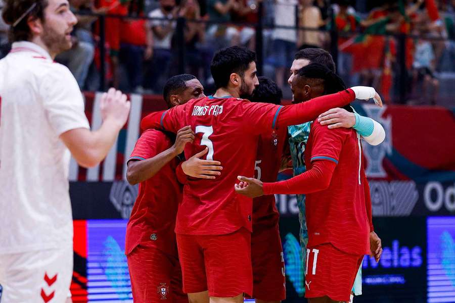 Portugal bateu a Dinamarca em Odivelas Portugal bateu a Dinamarca em Odivelas