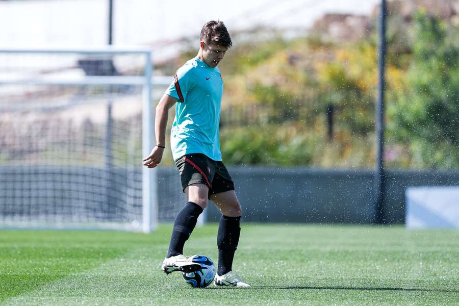 Afonso Patrão, avançado do SC Braga e da Seleção Nacional sub-17