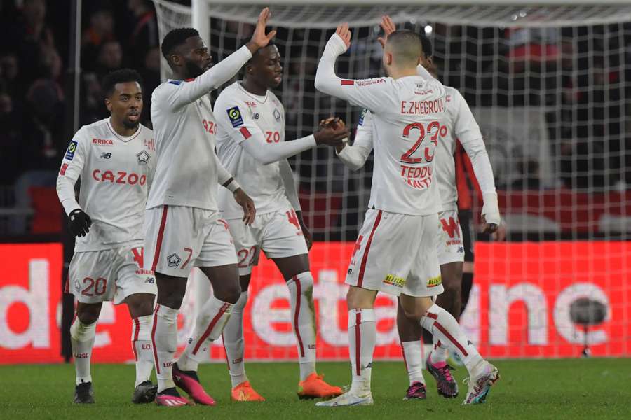 Two late goals helped Lille turn it around