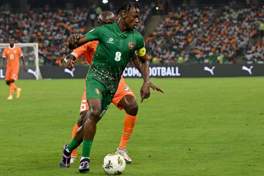 Alfa Semedo at the African Cup of Nations for Guinea Bissau