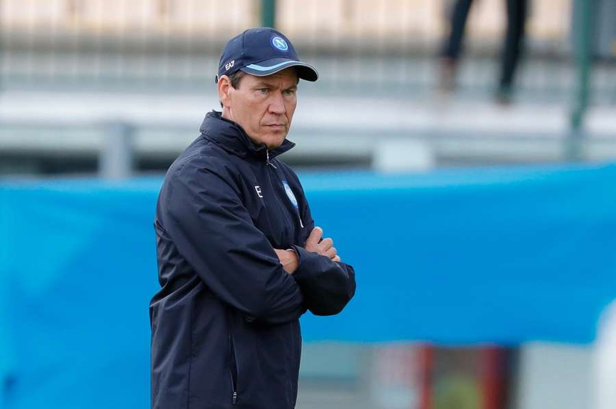 Rudi Garcia na snímke počas predsezónnej prípravy.