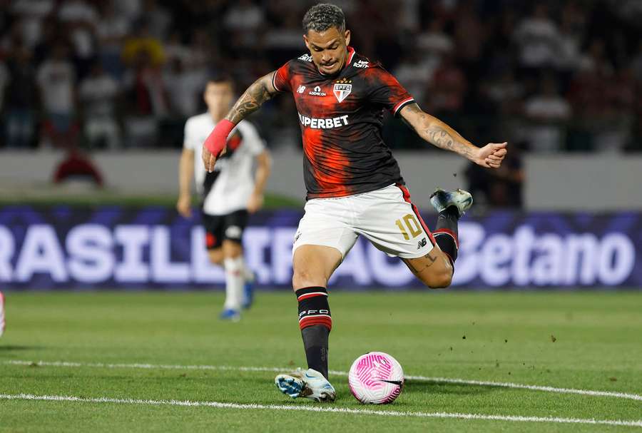 Luciano abriu o placar em São Paulo 3x0 Vasco