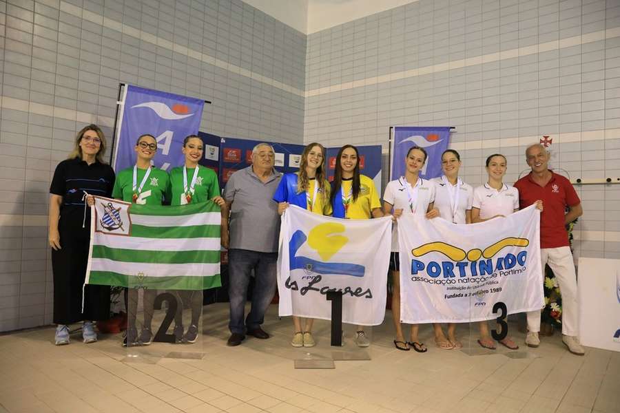 Gesloures faz o pleno no fecho dos Nacionais de natação artística