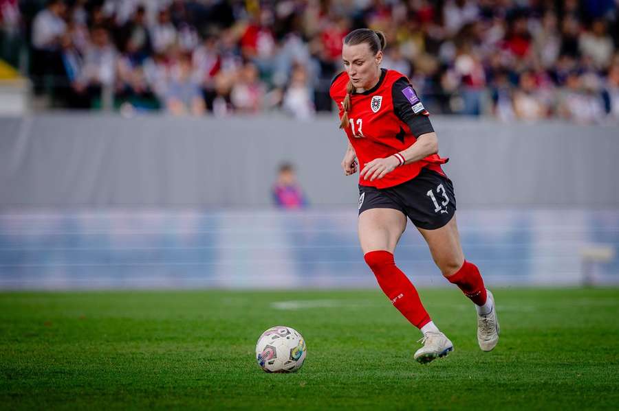 Die ÖFB-Damen wollen den Rückenwind aus dem Punktgewinn gegen Deutschland mitnehmen.