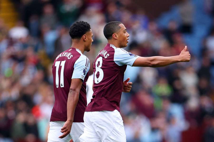 Tielemans celebrates after scoring