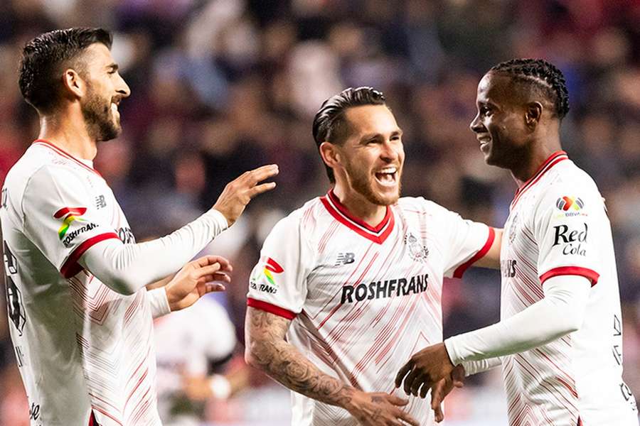 Paulinho voltou a marcar pelo Toluca