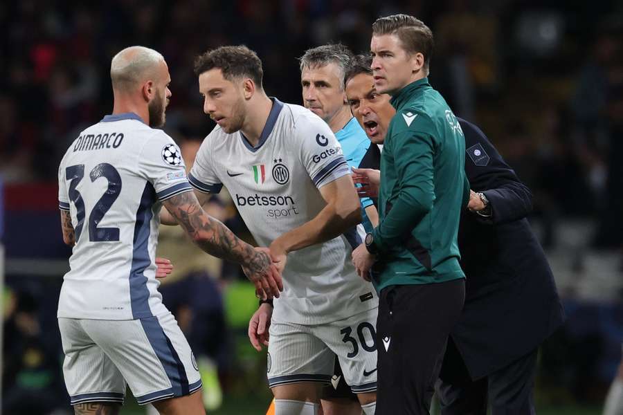 Dimarco sostituito in Champions League