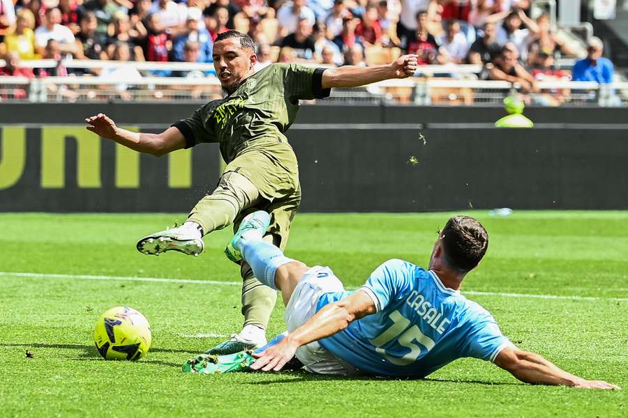 Ismael Bennacer en action