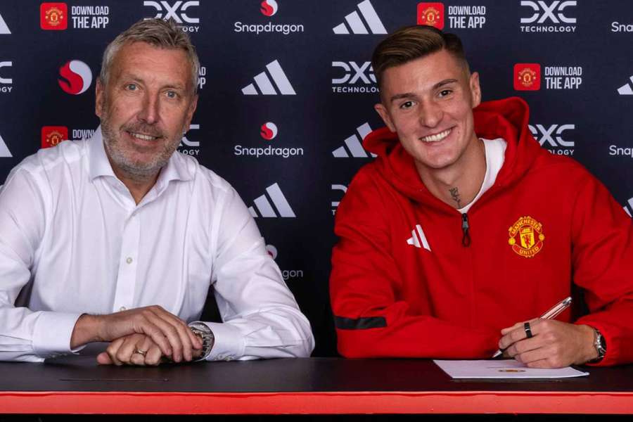 Manchester United anunciou contratação de Benjamin Sesko
