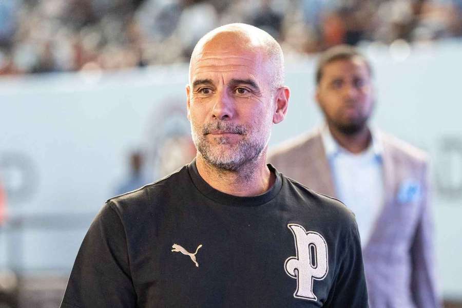 Pep Guardiola has reacted to Manchester City's charges