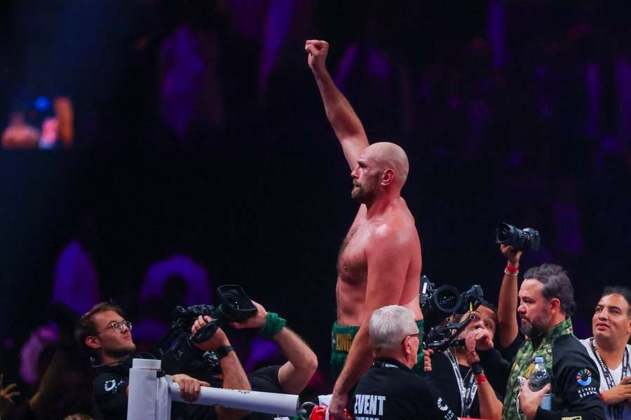 Tyson Fury a remporté le combat.
