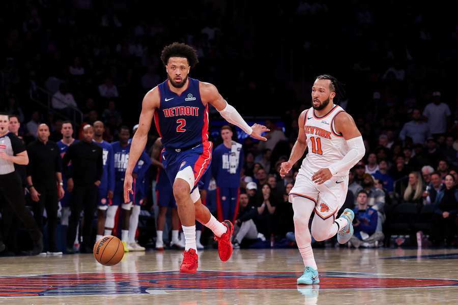 The Detroit Pistons' Cade Cunningham played a key role for his team's win on Thursday night.