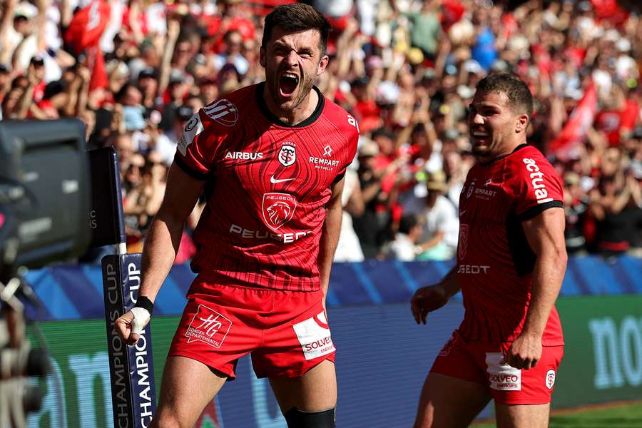 Kinghorn scored 23 points in Toulouse's Champions Cup quarter-final on Sunday