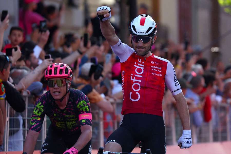 Benjamin Thomas venceu quarta etapa do Giro