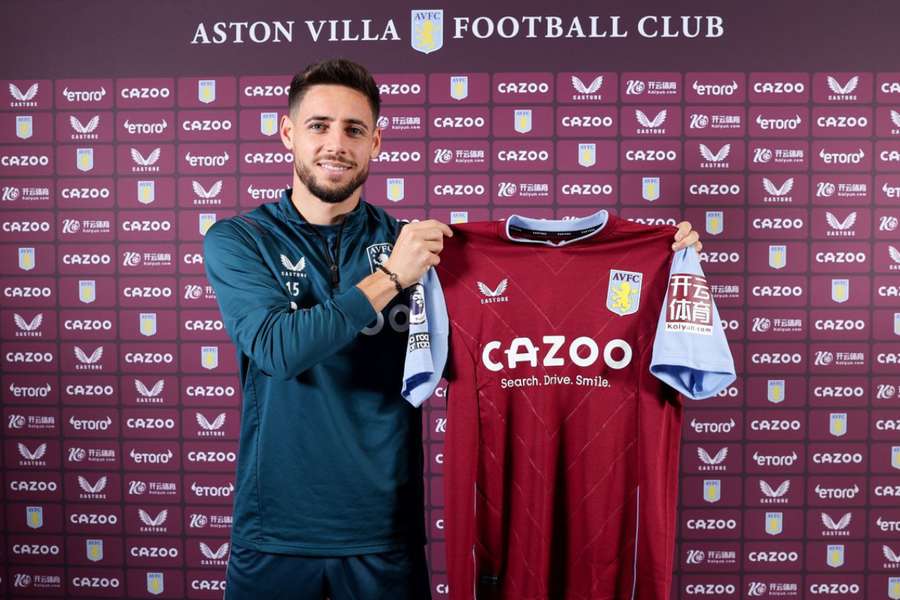 Alex Moreno is Aston Villa's first signing of the window