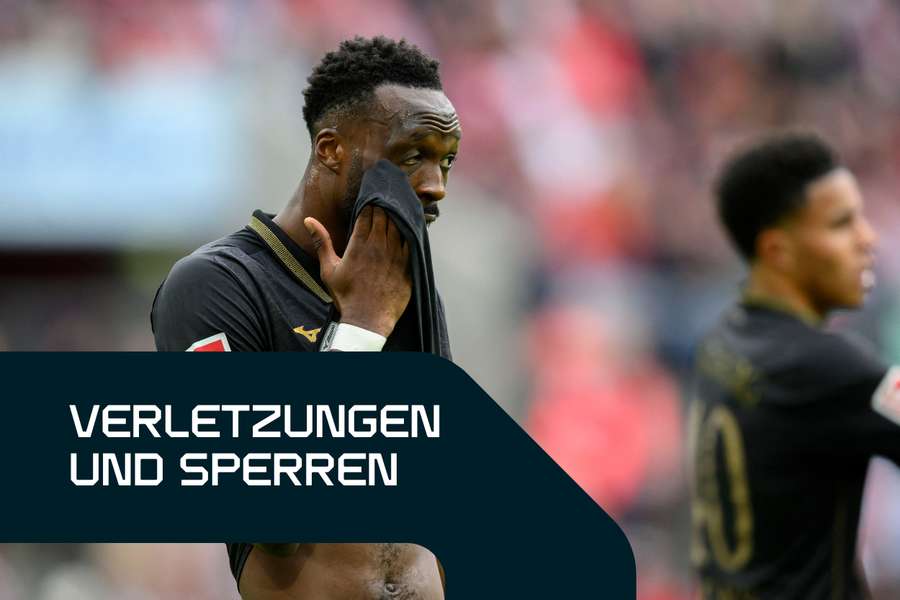 Bundesliga 15. Spieltag: Aufstellungen, Verletzungen und Sperren in der Übersicht Bundesliga 15. Spieltag: Aufstellungen, Verletzungen und Sperren in der Übersicht