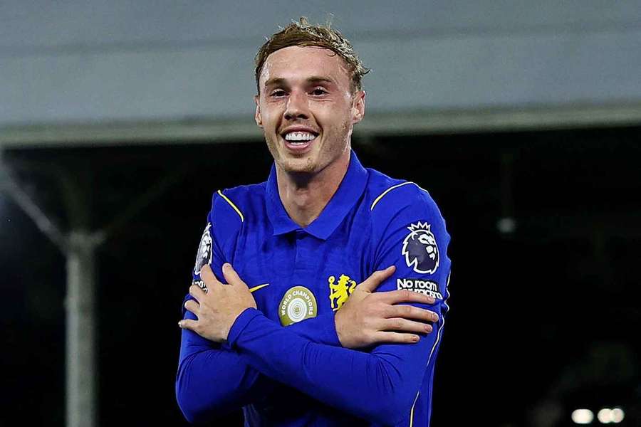 Chelsea's Cole Palmer celebrates Chelsea's Cole Palmer celebrates