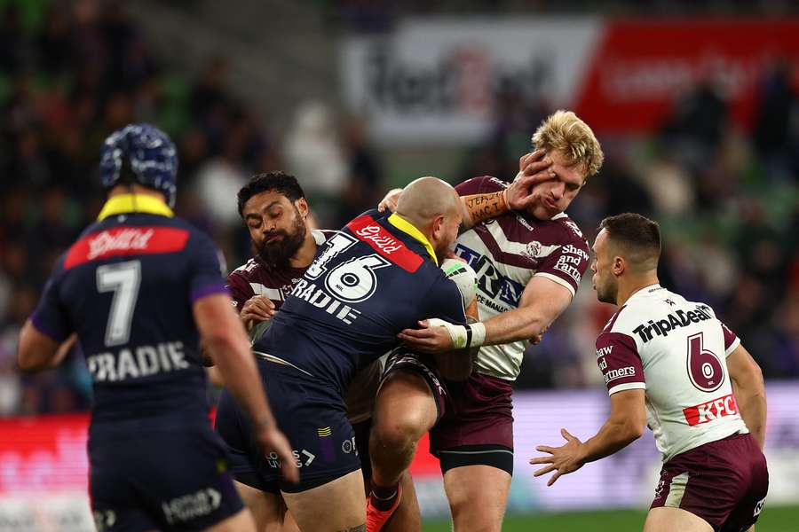 The Storm also had a Harry Grant try disallowed due to facial contact made by Asofa-Solomona.