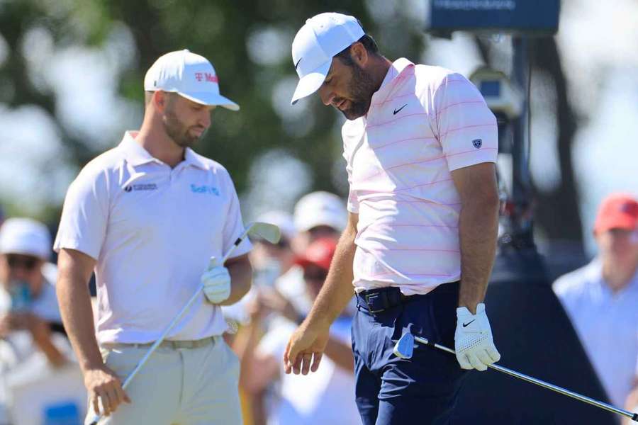 Wyndham Clark (L) and Scottie Scheffler (R) are the leading contenders for the Player of the Year award Wyndham Clark (L) and Scottie Scheffler (R) are the leading contenders for the Player of the Year award
