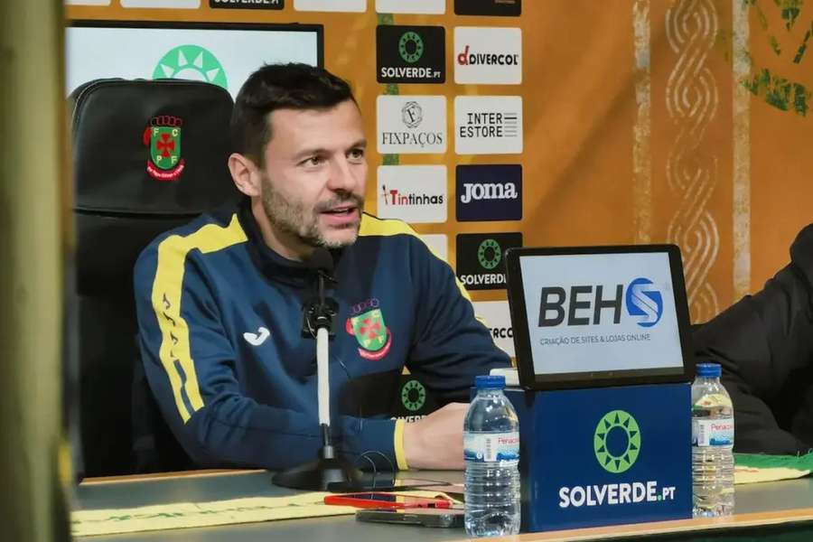 Filipe Cândido, treinador do Paços de Ferreira