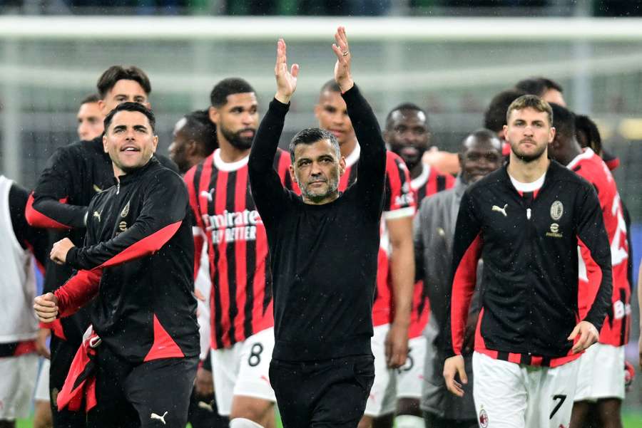 Conceiçao, entrenador del Milan.