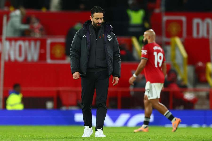Ruben Amorim, treinador do Manchester United