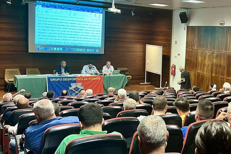 Assembleia Geral do Chaves, esta sexta-feira