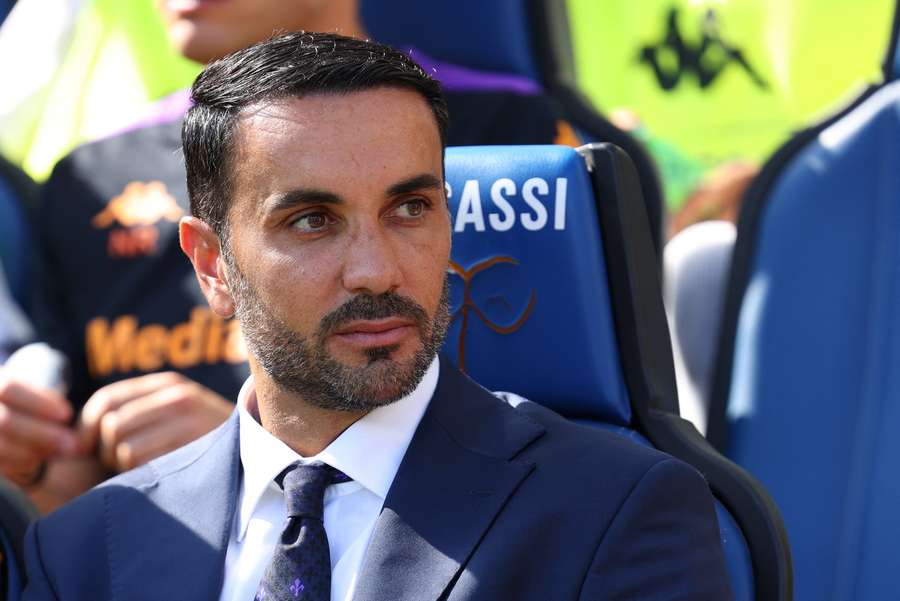 Raffaele Palladino com a Fiorentina na época passada