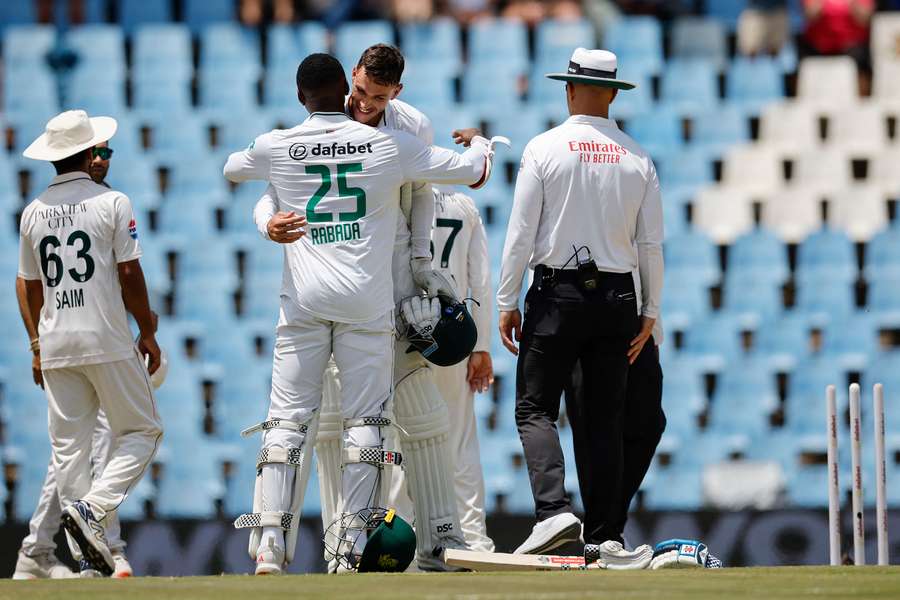 Rabada embraces Jansen