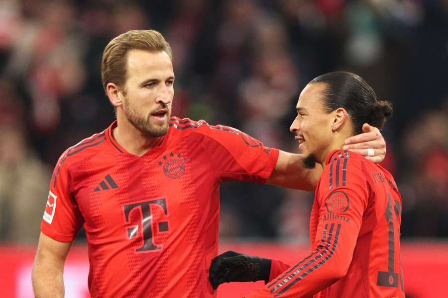 Harry Kane a Leroy Sané obstarali při výhře nad Werderem 3:0 všechny góly Bayernu.
