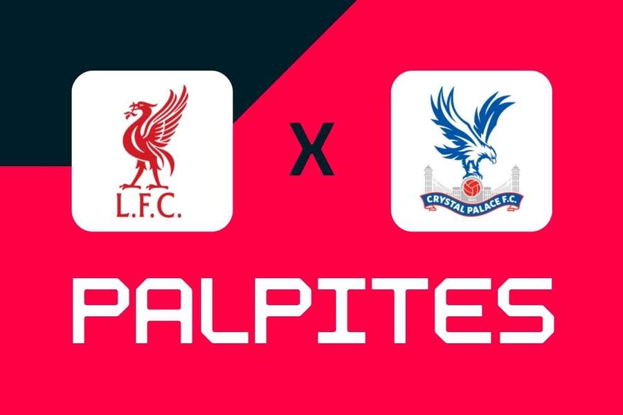 Liverpool pega o Palace ainda sonhando com uma vaga na próxima Liga dos Campeões