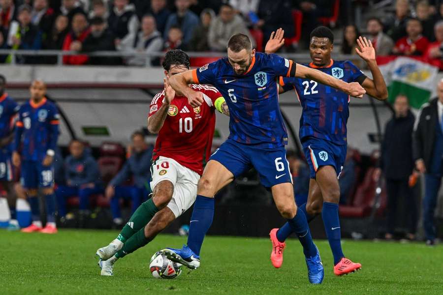 Oranje speelde in oktober met 1-1 gelijk tegen Hongarije